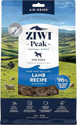 Miniatura 1 de ZIWI Peak - Alimento para perros secado al aire, completamente natural, alto contenido en proteínas, sin granos y con ingredientes limitados con