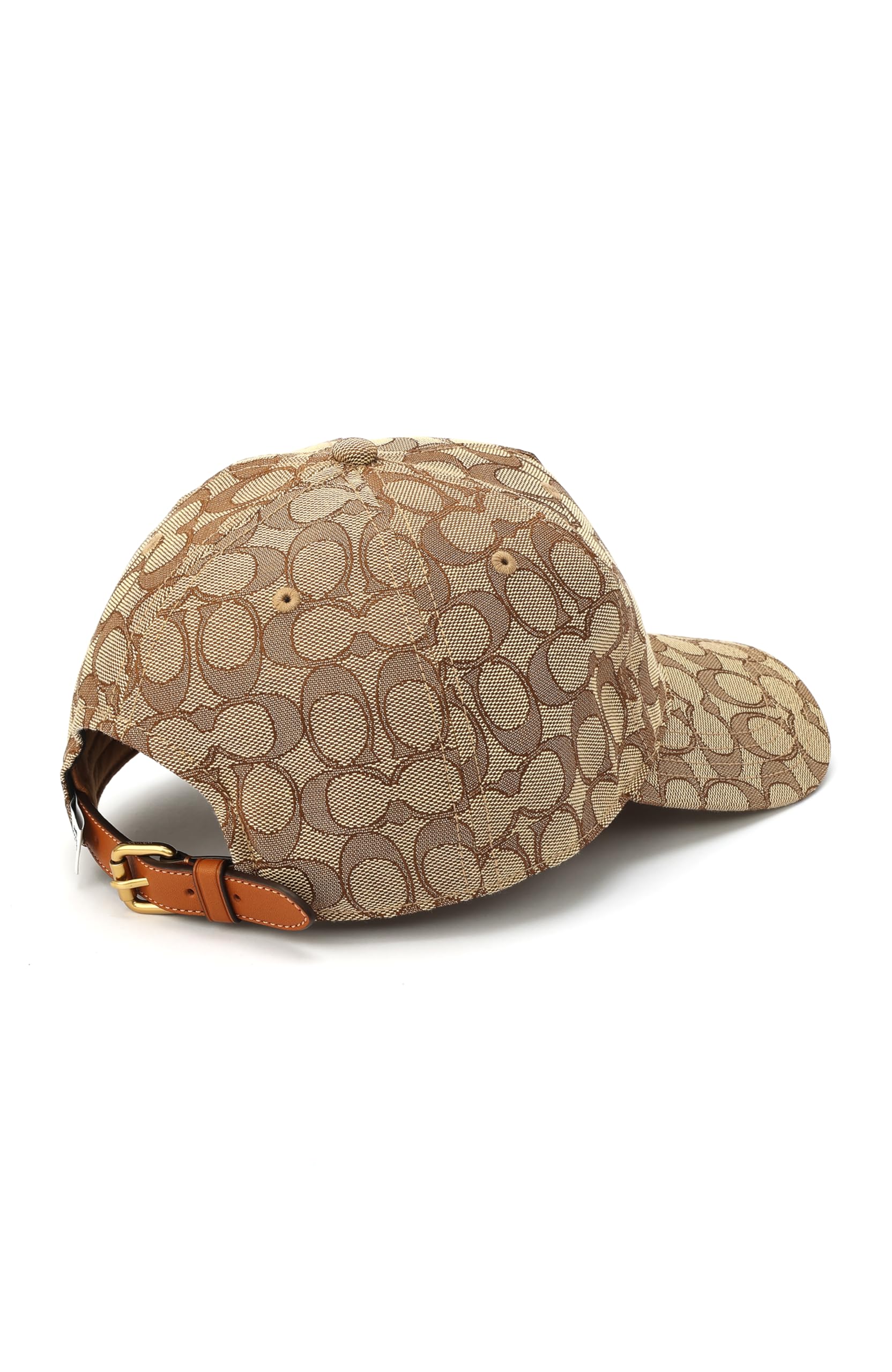 Coach Womens Signature C Jacquard Baseball Hat