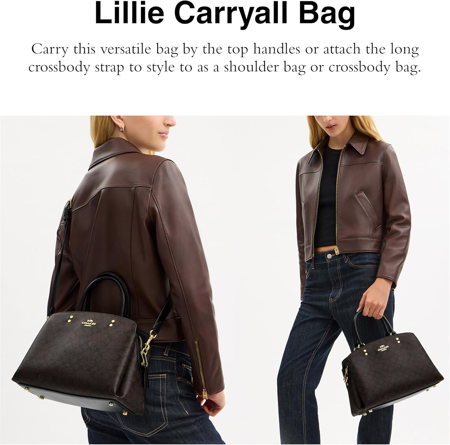 COACH Unisex Lillie Carryall - Image 2