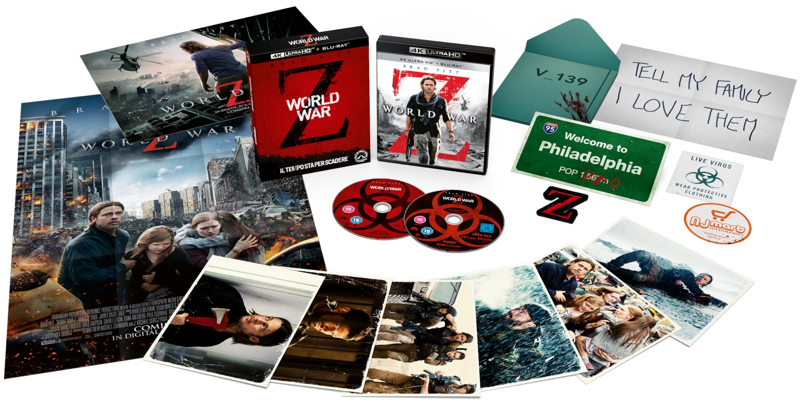 World War Z (Collector's Edition 4K UHD + Blu-ray)