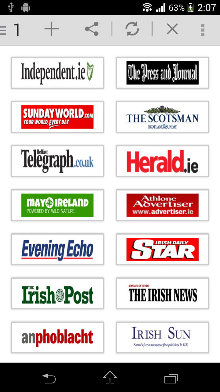 All Newspapers Ireland - App on the Amazon Appstore