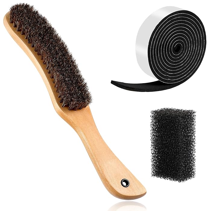 Buy 3 Pieces Fedora Hat Brush Kit Includes Lint Remover Duster Brushes