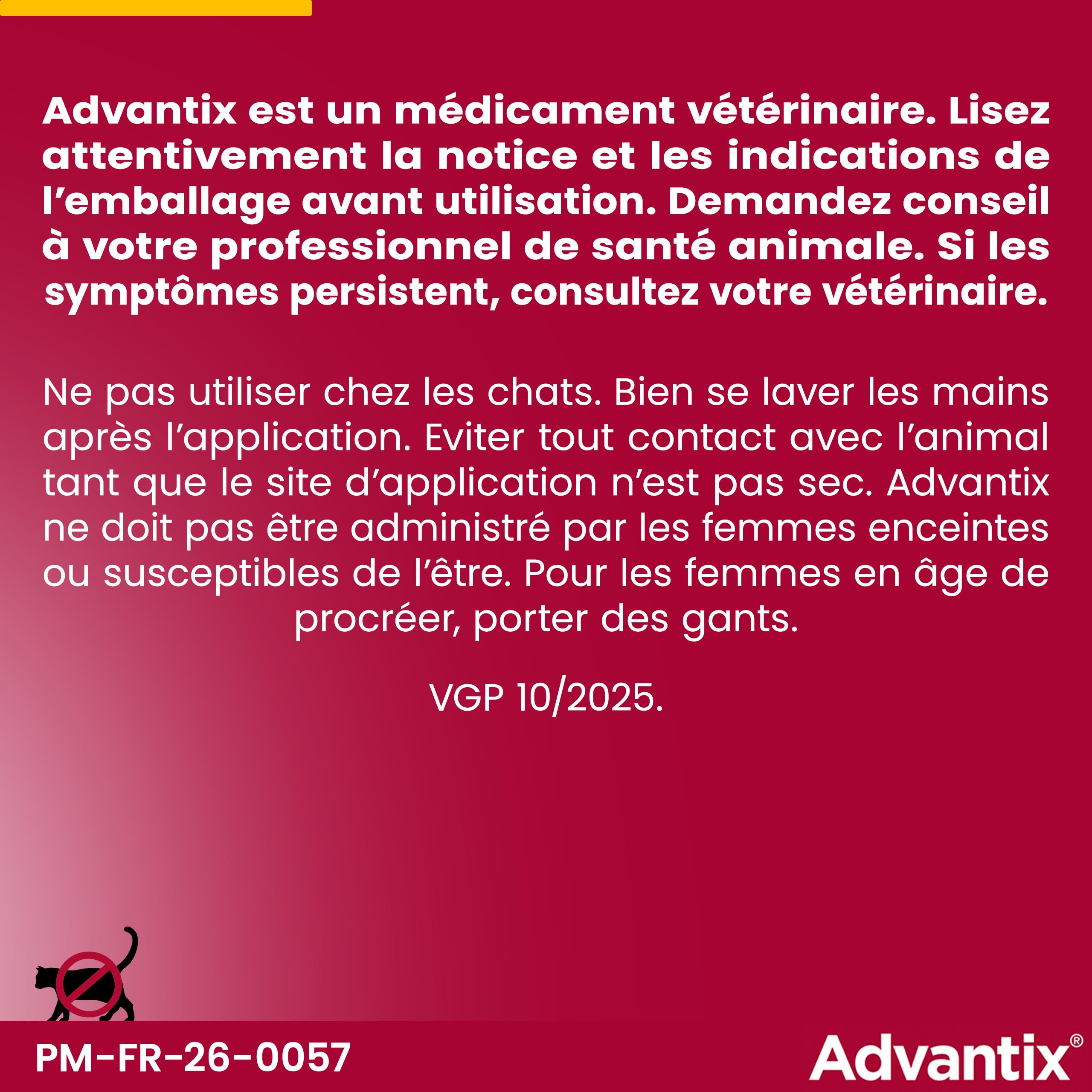 Advantix Grand Chien entre 25 et 40 kg – Pipettes pour chien contre 6 parasites – Traitement en pipette pour une protection en continu pendant 4 semaines – 4 x 4,0 ml