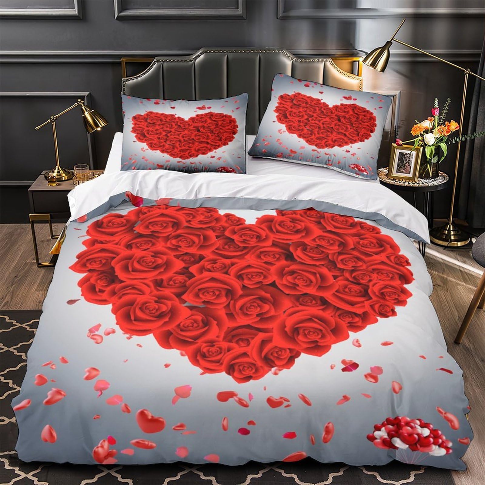 Parure de lit fleurs pour transformer une chambre d'adulte en havre de paix