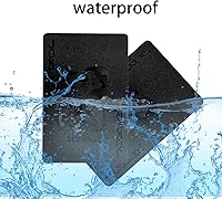 Vista 26 de Joyoldelf Black Playing Cards with Rose Pattern, 2pcs Deck of Cards, PVC Plastic & Waterproof Playing Cards, Cool Card Decks Suitable for Family or