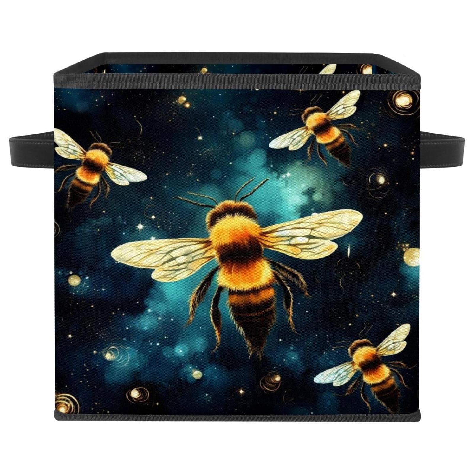 Organiser les vêtements facilement avec ce panier de rangement abeille pliable