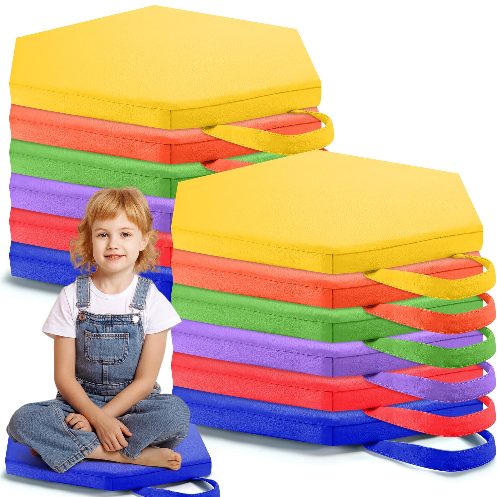ムゥトン クッション Amazon.com: Suzile 12 Pcs 12'' Floor Cushions for Classroom