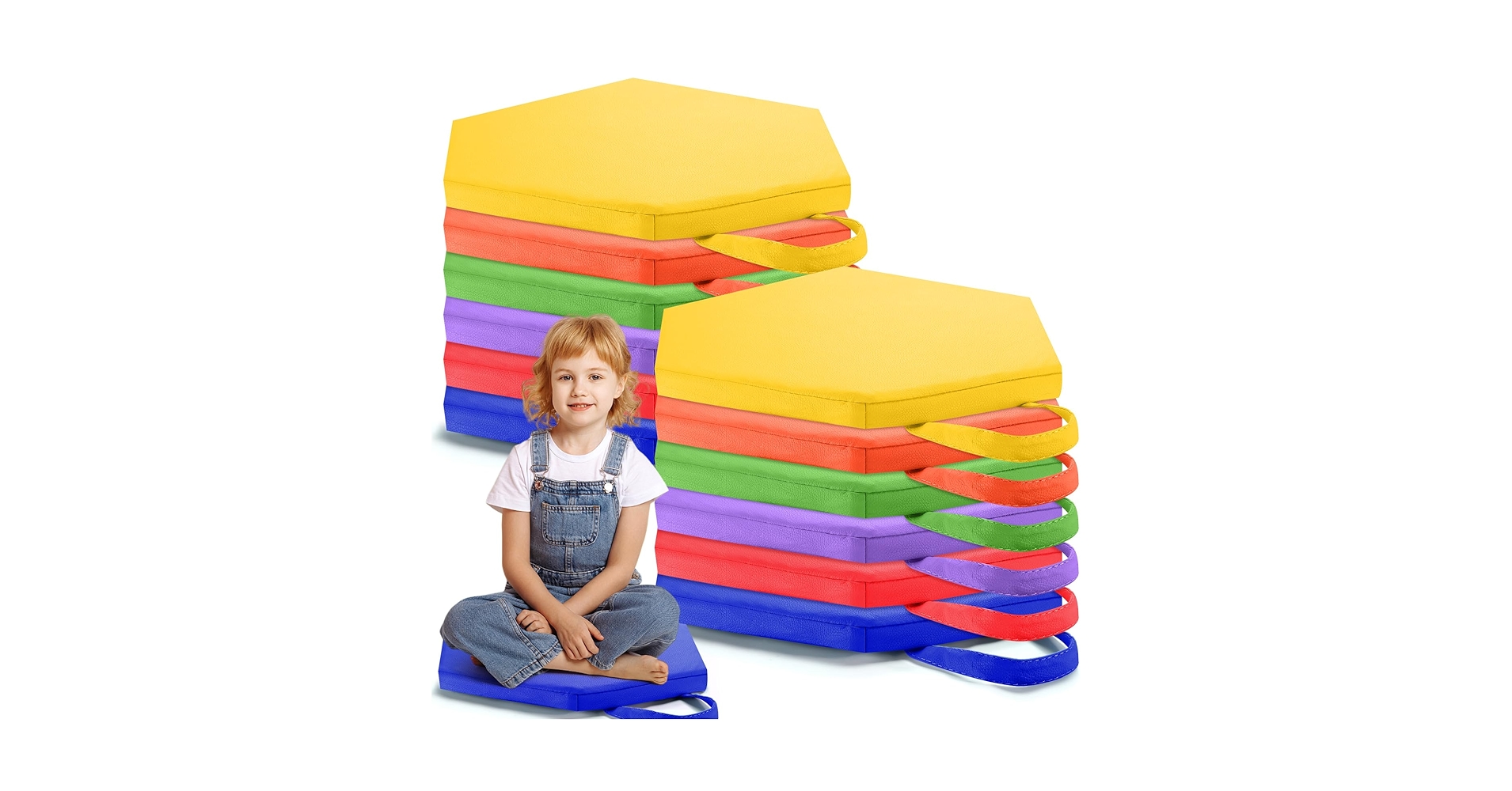 ムゥトン　クッション Amazon.com: Suzile 12 Pcs 12'' Floor Cushions for Classroom