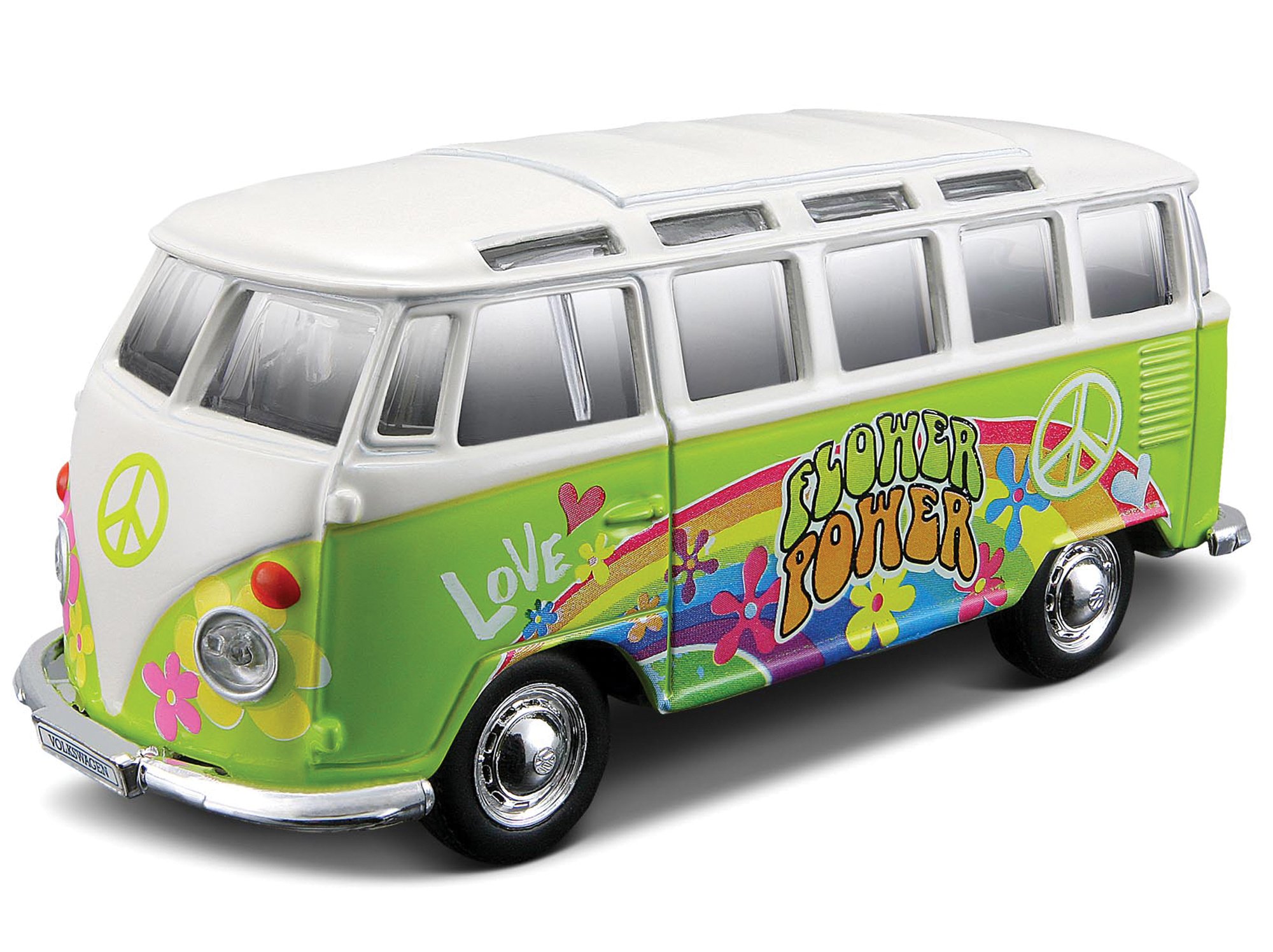 Maisto 32301 VW Van Samba Hippie Scala 1:24