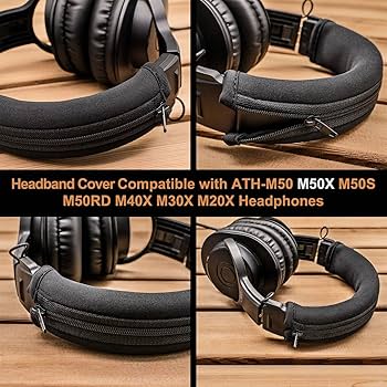 Amazon.co.jp: LTYIVABHTTW 交換用ヘッドバンドカバー ATH M50X