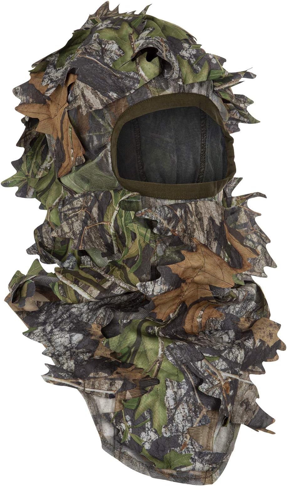 North Mountain Gear Camouflage Leafy Hunting Face Mask - Breathable - Lightweight - Unisex