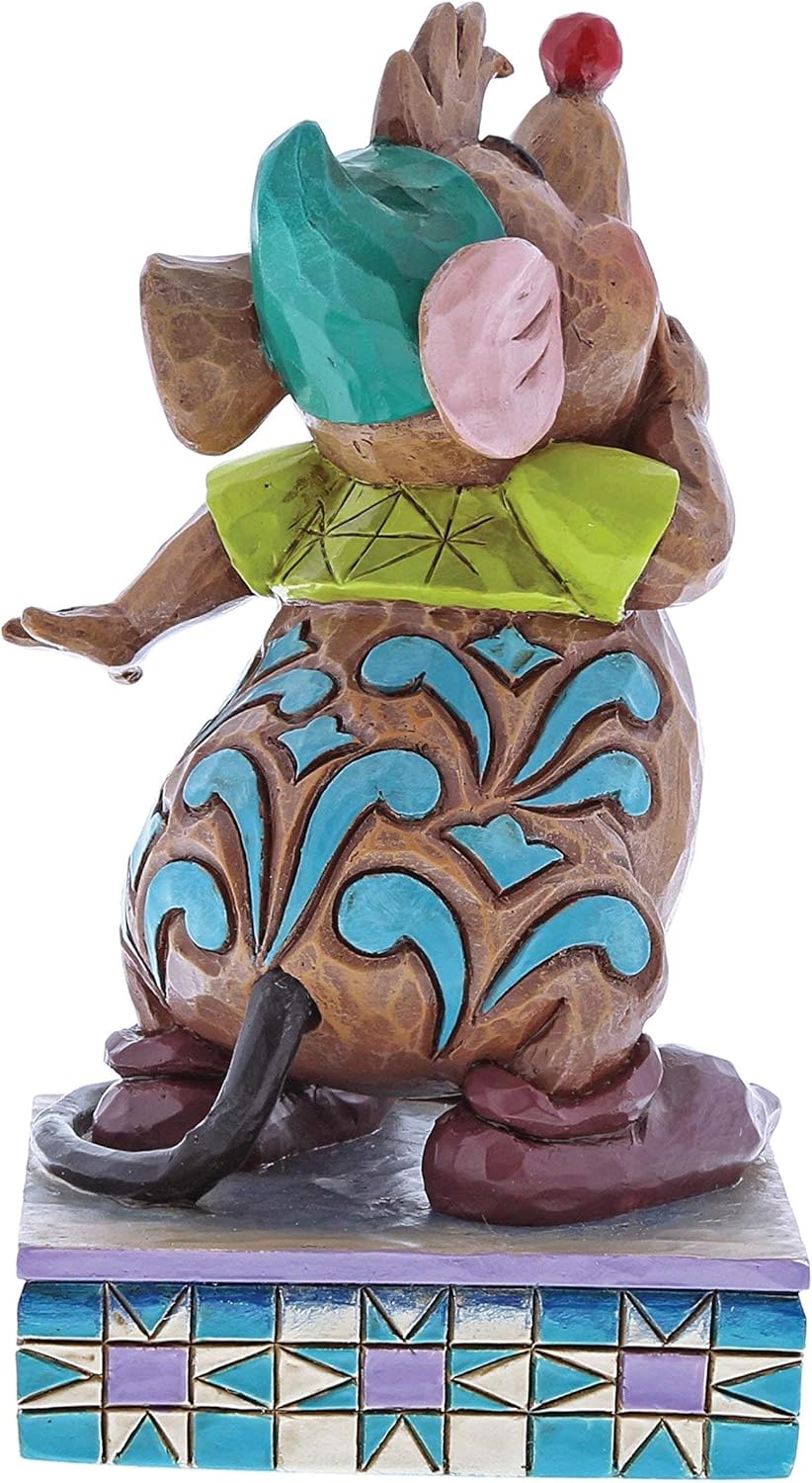 Enesco Jim Shore Cinderelly's Friend Gus Figurine, Multi-colour, 5.5 x 5.5 x 10 cm - Image 3