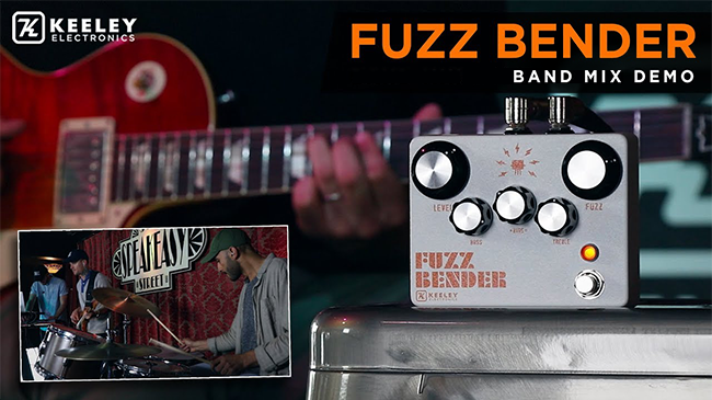 Amazon.com: Keeley Fuzz Bender, White (KFBender) : Musical Instruments