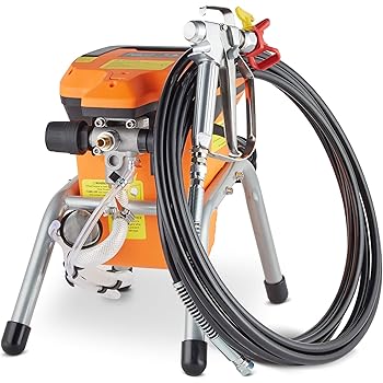 cleaning airless paint sprayer