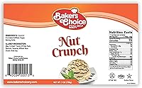 Vista 3 de Cobertura crujiente de coco – Gránulos de coco para aderezos de helado de helado – 7 onzas – Sin lácteos, Kosher – Baker's Choice