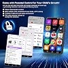 Reproductor MP3 de 144GB con Bluetooth y WiFi, pantalla táctil a color HD de 4", reproductor de música con Spotify, YouTube, Pandora, control parental, reproductor multimedia MP4 Android para niños hasta 1TB, negro 5