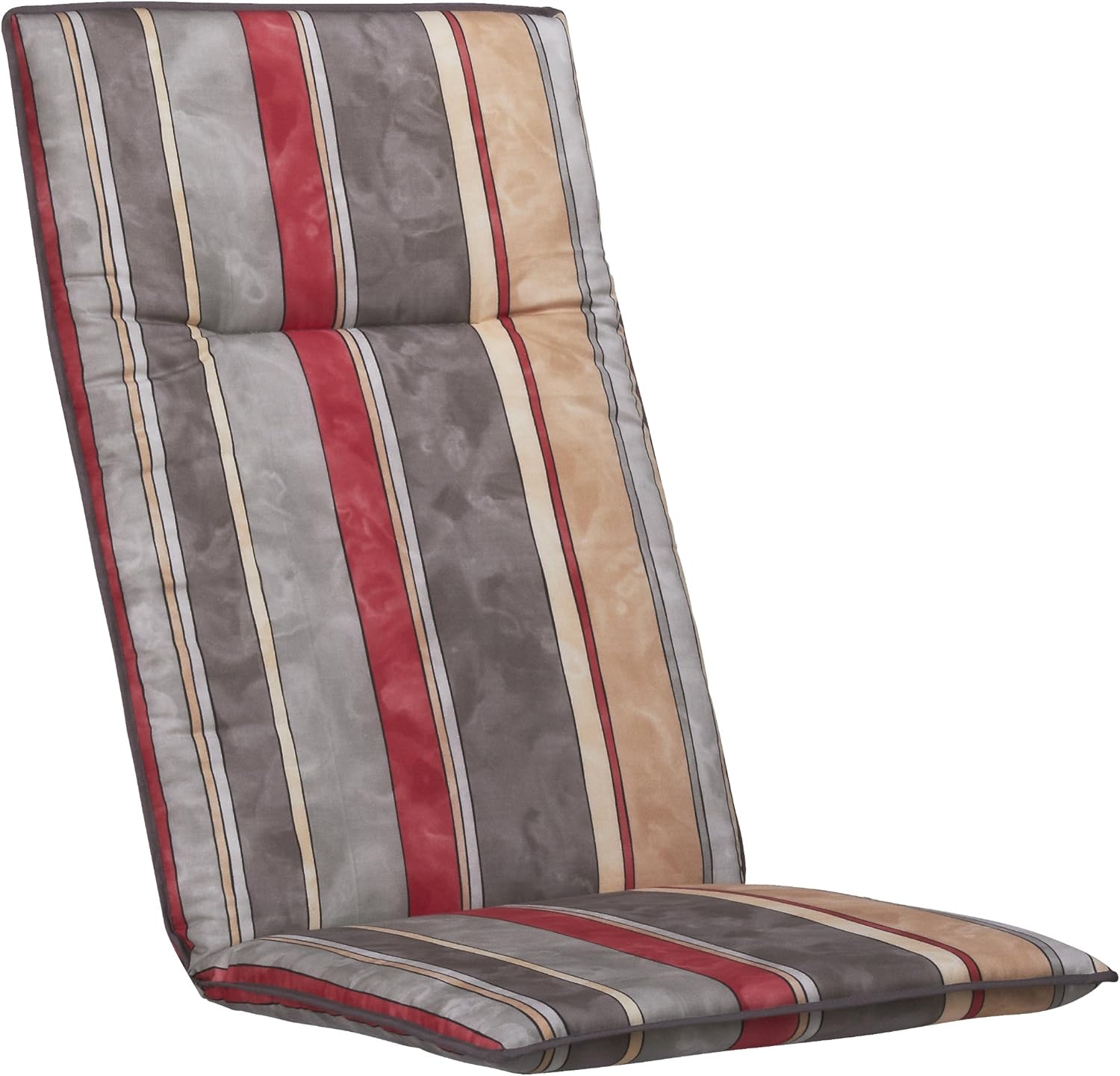 Kettler 03093018681 Coussin pour Chaise Pliante 121 x 50 x 6 cm (Rayé