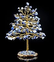 Vista 97 de Rose Quartz Gemstone Tree of LifeNatural Reiki Crystals Gemstone Chakra Tree for Positive Energy, Geode Agate Slice Base, Feng Shui Decor, Good