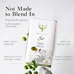 Tierras de Tavara Bio | Spanish Organic Extra Virgin Olive Oil | 3 L | Ultra High Polyphenol, First Cold Pressed, Single Source Picual, Family Owned, Glass Bottle, New Harvest November 2025
