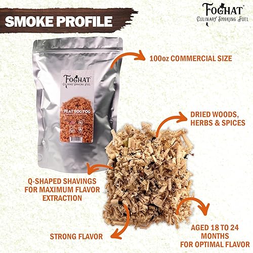 Vista 114 de Virutas de madera – Virutas de roble de vino caliente de 4 onzas para ahumador, whisky y bebida, chips de madera natural y culinaria para ahumadores