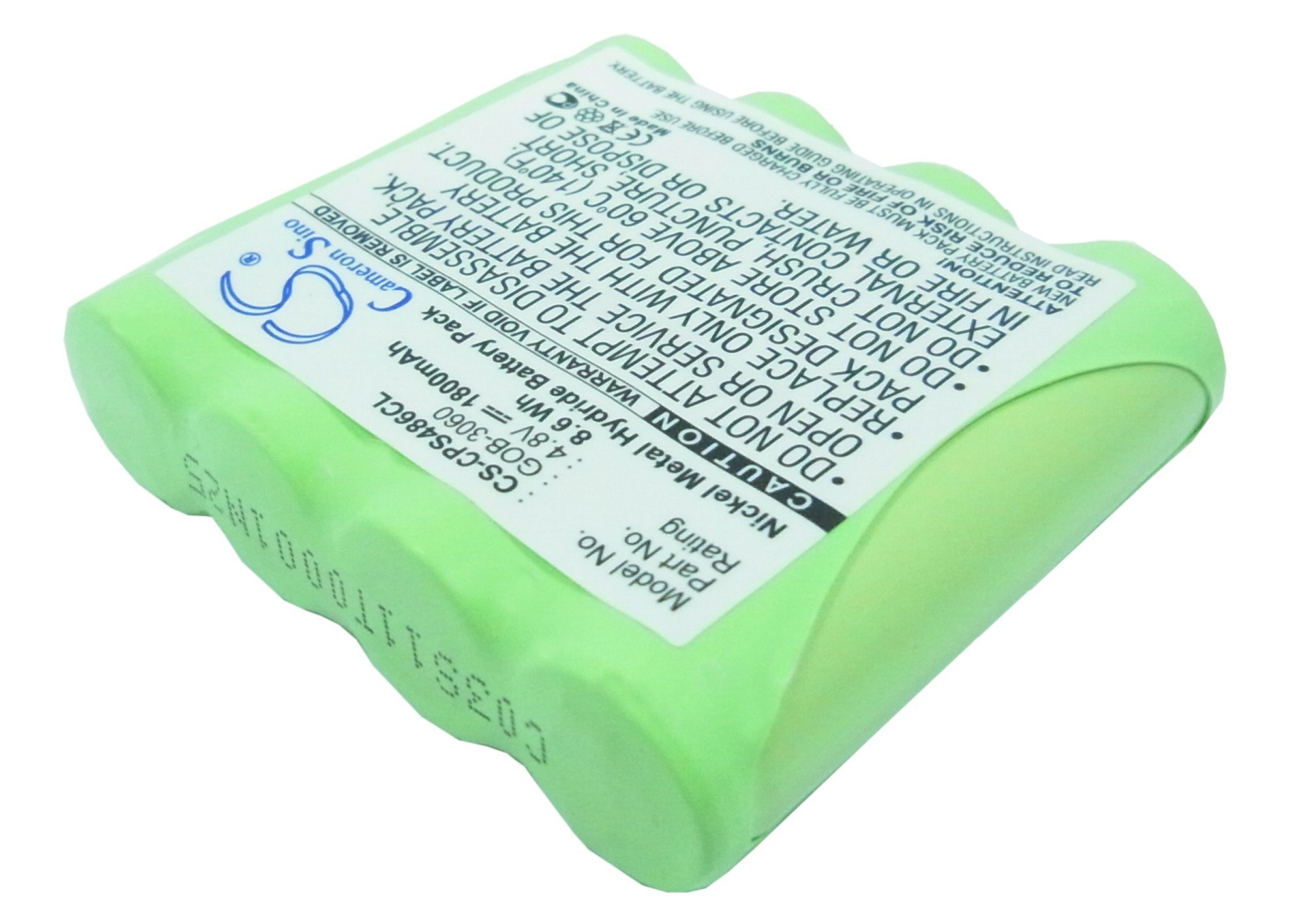 SYTH Replacement for Battery Compatible Urmet ZEFFIRO 3 (1800mAh/4.8V)