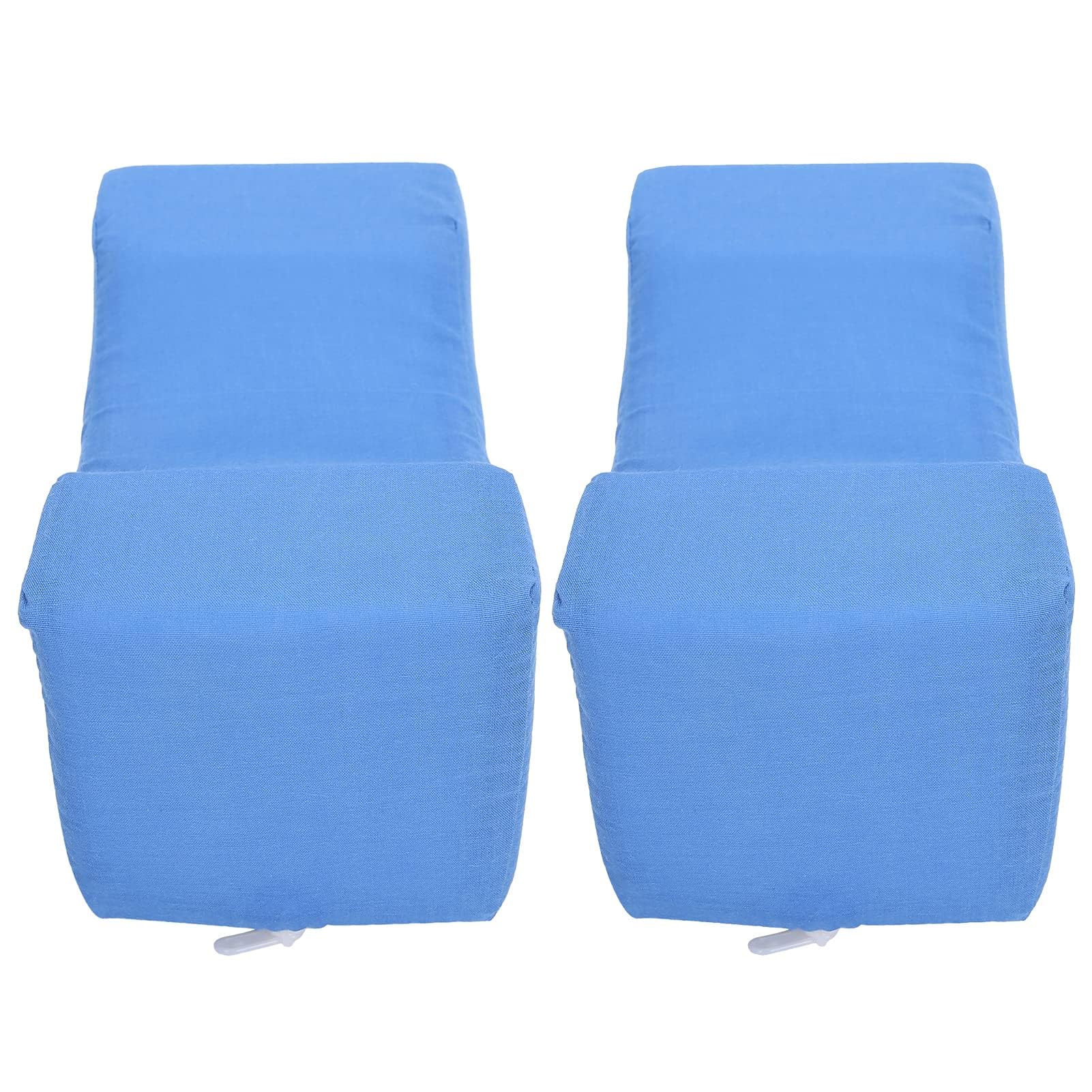 Cuscino Antidecubito per Caviglia 2 Pezzi, Cuscino di Supporto per Elevatore del Piede, Cuscino Elevabile per Poggiagambe per Pazienti Anziani Costretti a Letto per Anziani e