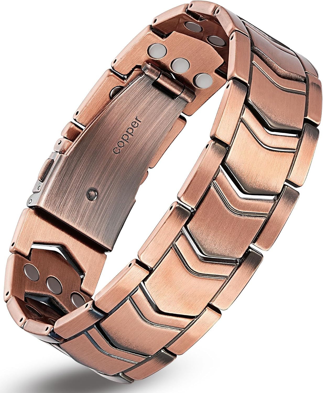 copper bracelet for men with ultra strength magnet,magnetic therapy bracelet