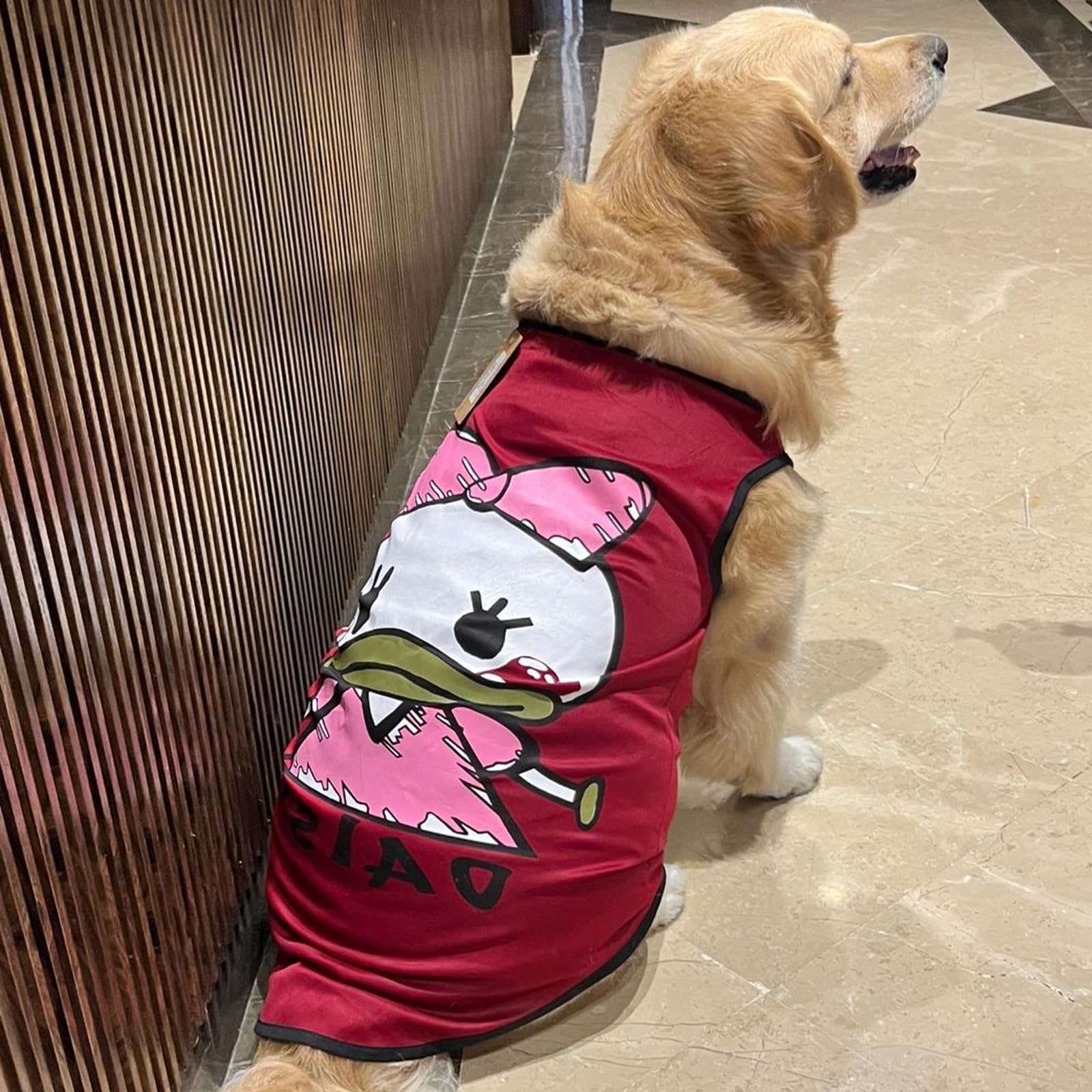 Lulala Dog Shirt with Daisy Print, Pet Summer T-Shirts Sweatshirt Fashion Outfit Vests Breathable Dog Clothes Outfit, Clothes Pet Apparel for Dogs, Cats (Red, 12 INCH) (B0C94KKS7N) Amazon Price History, Amazon Price Tracker