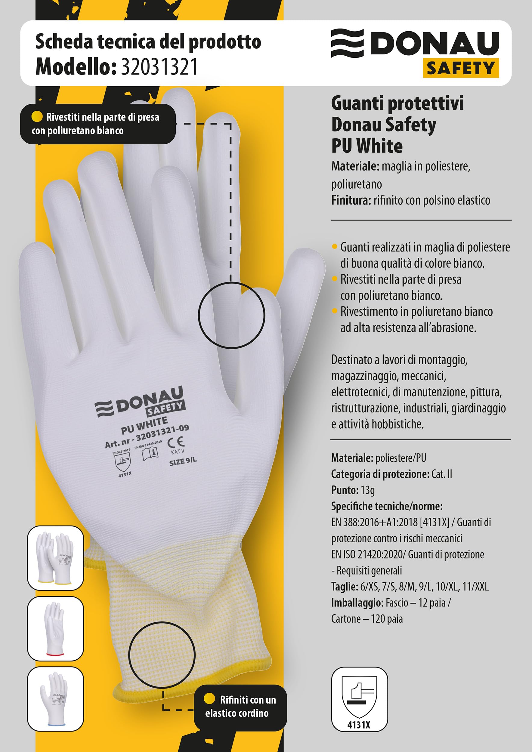 Gants De Travail Avec Revêtement En Latex/hommes Femmes