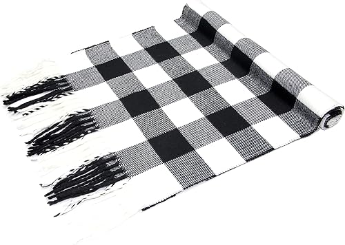 Miniatura 6 de Bufanda de invierno Achillea suave y cálida, de tartán, a cuadros, de cachemira, unisex