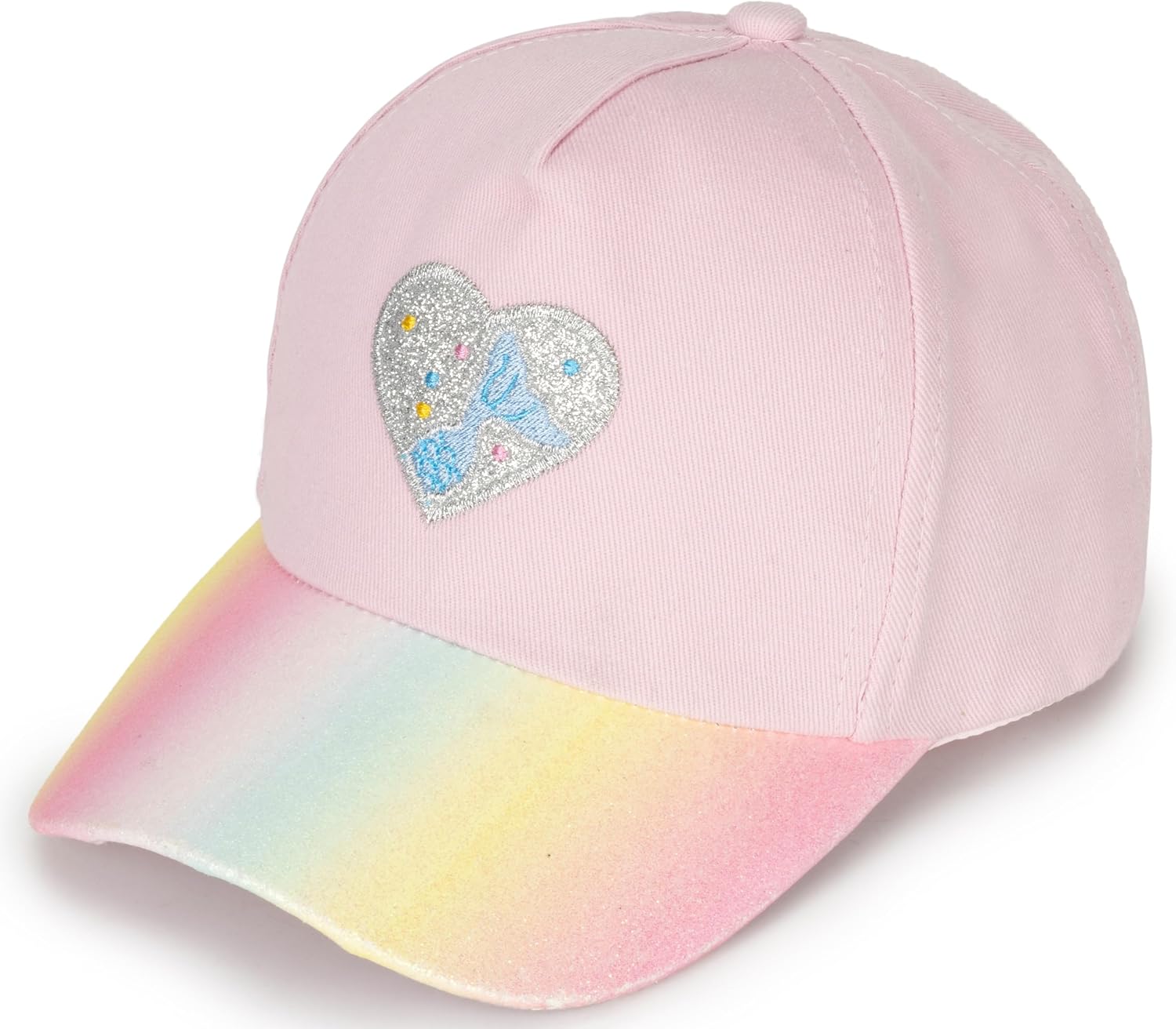 Toddler Baseball Cap - Adjustable Kids Baby Girls Washed Baseball Hat Summer Outdoor Children Sun Hats for 2-7 Years