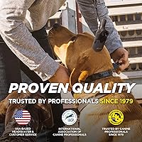 Vista 4 de Dogtra 200iQ Collar de Entrenamiento Remoto E – 100 Niveles, Tono, Vibración, Alcance de 1/2 Milla – Compacto, Impermeable, Control con Una Mano