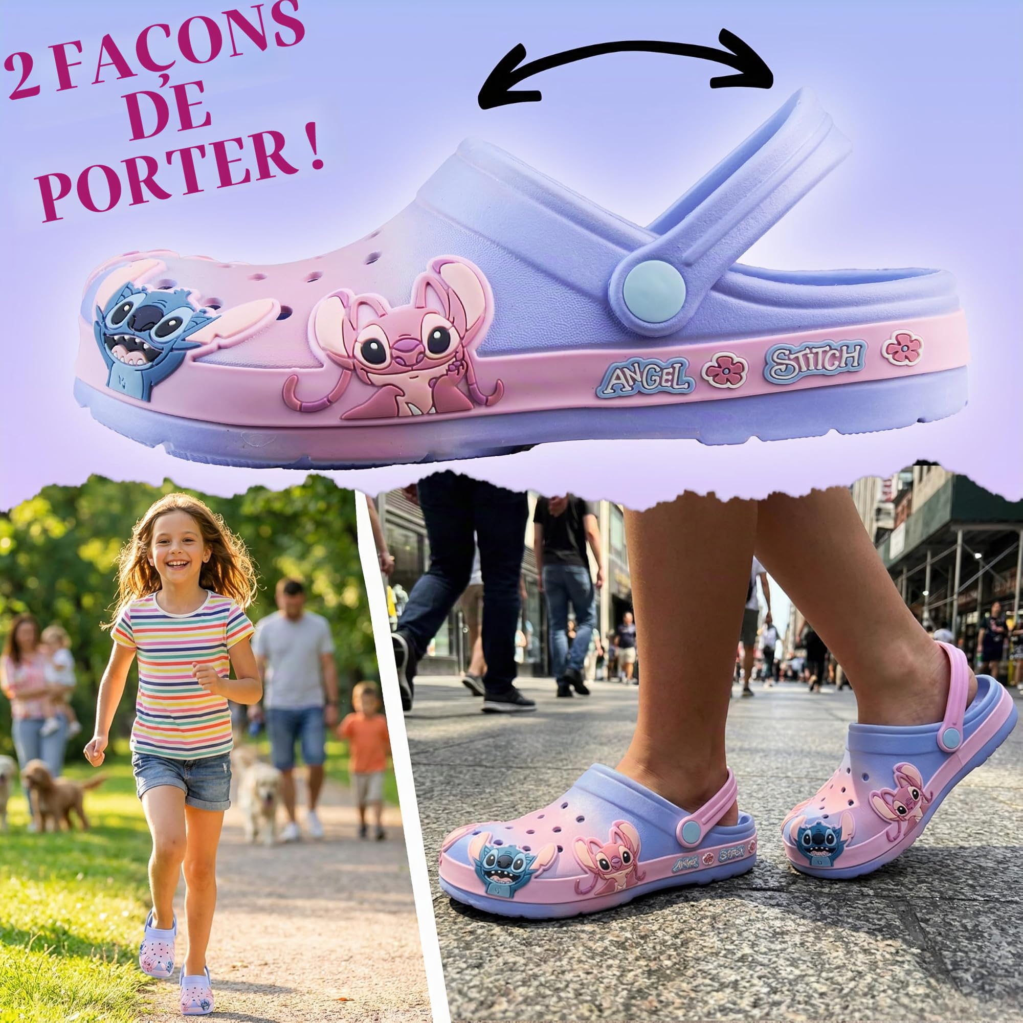 Get Trend Hello Kitty | Pat Patrouille | Spidey et Ses Amis Sabot Enfant Fille, Sabot Jardin Semelle Antidérapante et Sangle, Slip-on Chaussons Enfant