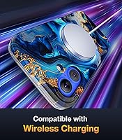 Vista 820 de Diaclara - Funda diseñada para iPhone 15 Plus de 6.7 pulgadas, transparente, cuerpo completo, con protector de pantalla, resistente de protección