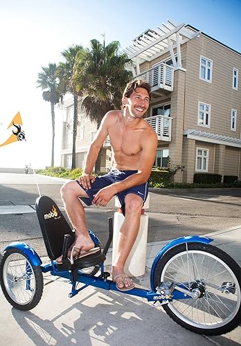 Miniatura 8 de Mobo Triton Pro - Bicicleta reclinada de 3 ruedas. Triciclo para adultos, triciclo para personas mayores y jóvenes