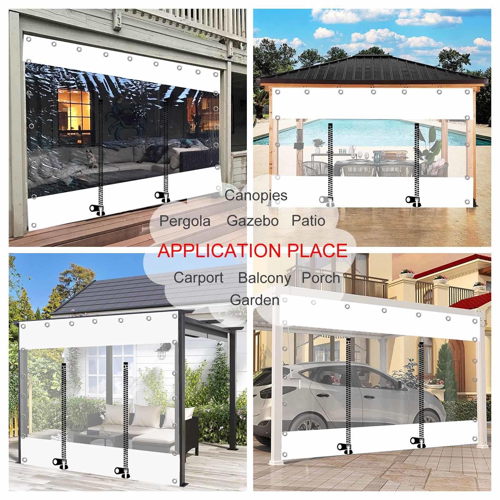 Telone n Pvc mpermeable Occhellato Telo Pvc Pesante con occhell