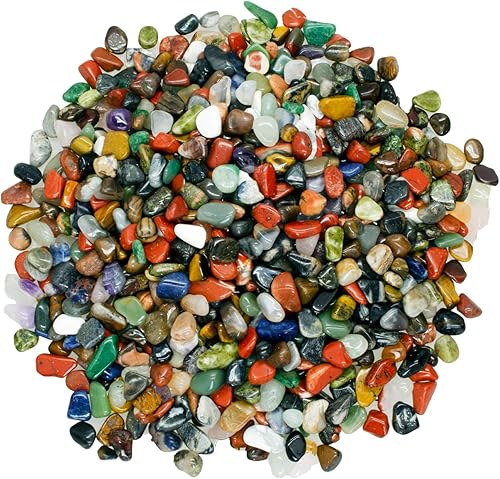 Miniatura 1 de Mezcla de piedras pulidas variadas raras de África de 5 libras - 0.25 a 0.40 pulgadas promedio - Rocas pulidas para artes y manualidades, reiki,