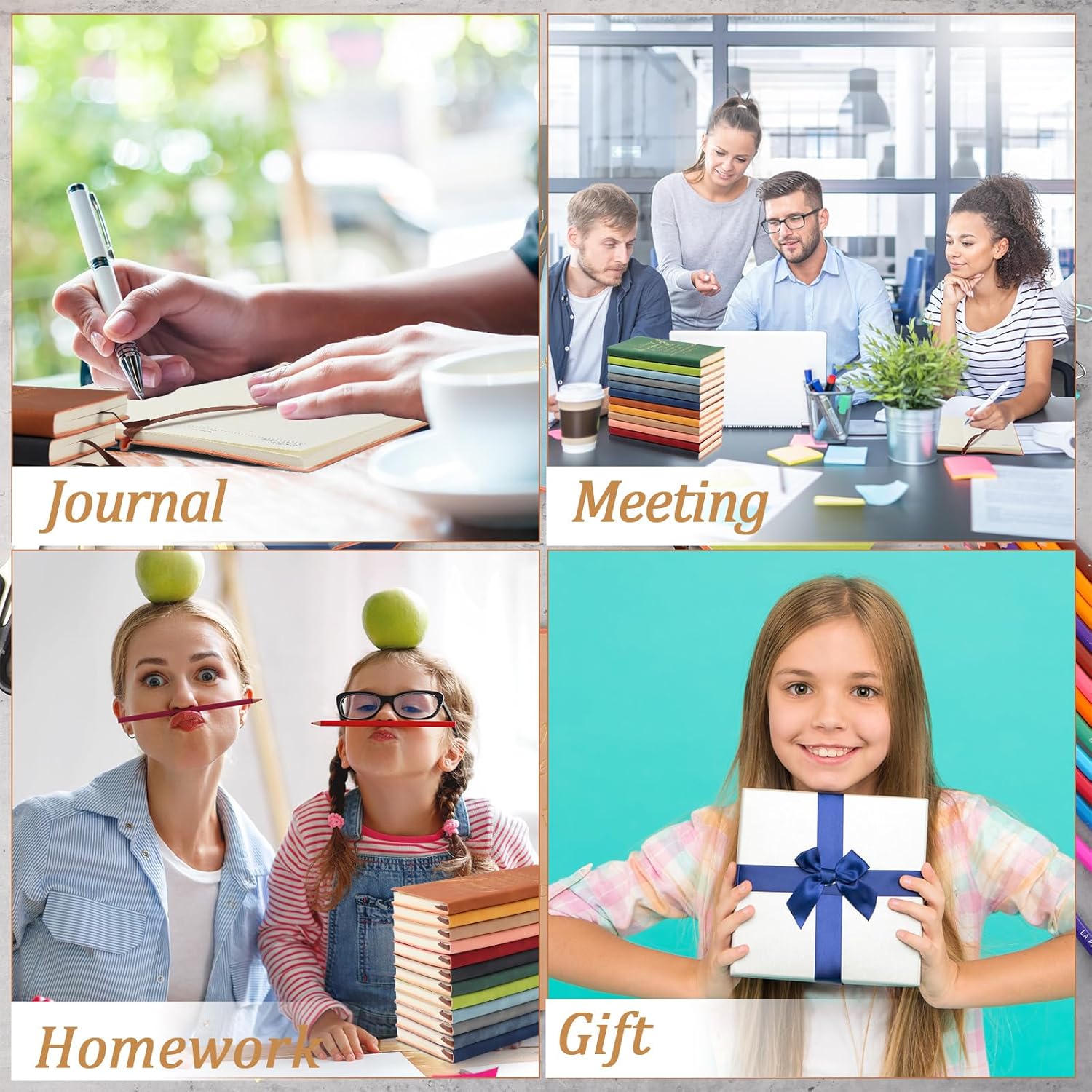 Ctosree 24 Pack Employee Appreciation Gifts A6 Leather Journal Bulk May You Be Proud of The Work Sign Thank You Gifts Notebook Small Notepad Inspirational Gift for Volunteer Teacher Coworker