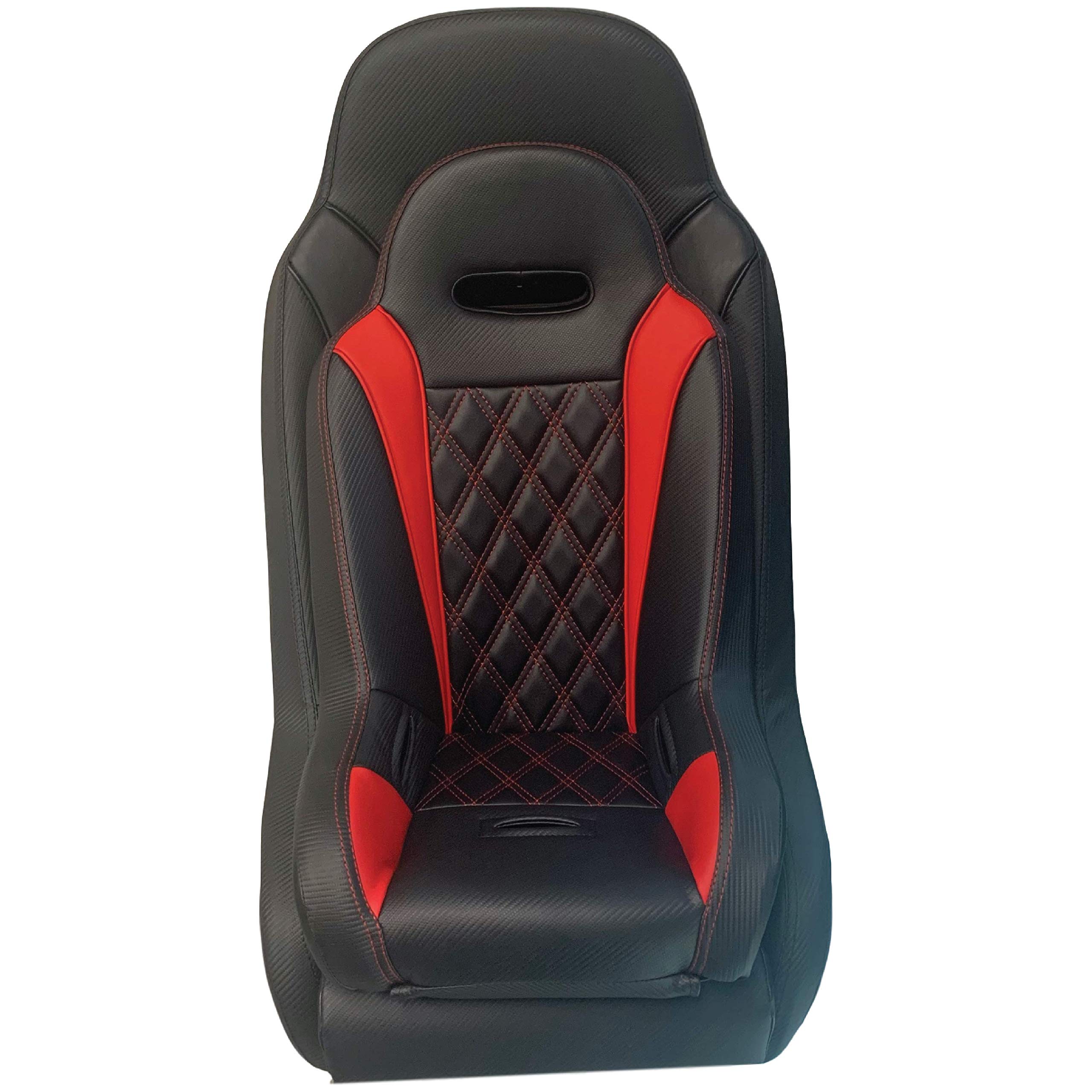 (RED) UTV/SxS Insert Seat for Kids Fits Stock and aftermarket Seats