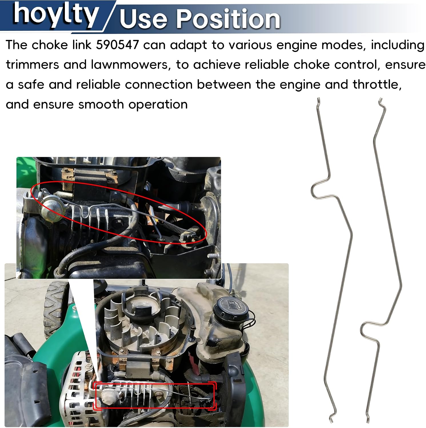 Link-Choke Compatible with 590547 Choke Link (2 Pack)