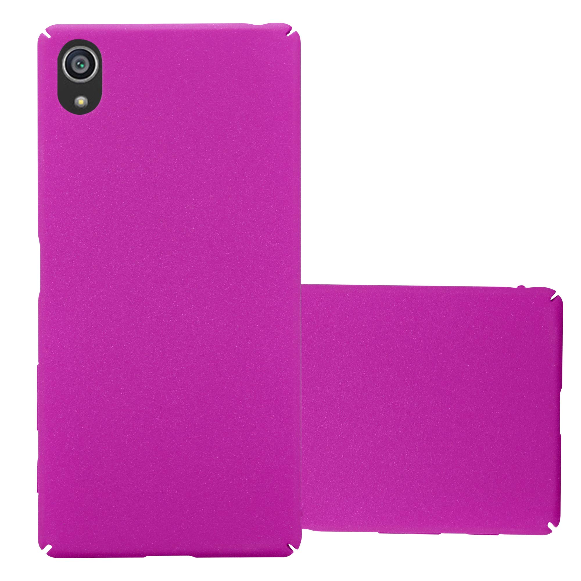 Cadorabo Custodia Rigida Per Sony Xperia Z5 – Frosty Rosa, Cover Sottile Antiurto, Bordo Rialzato, Plastica Opaca - 2