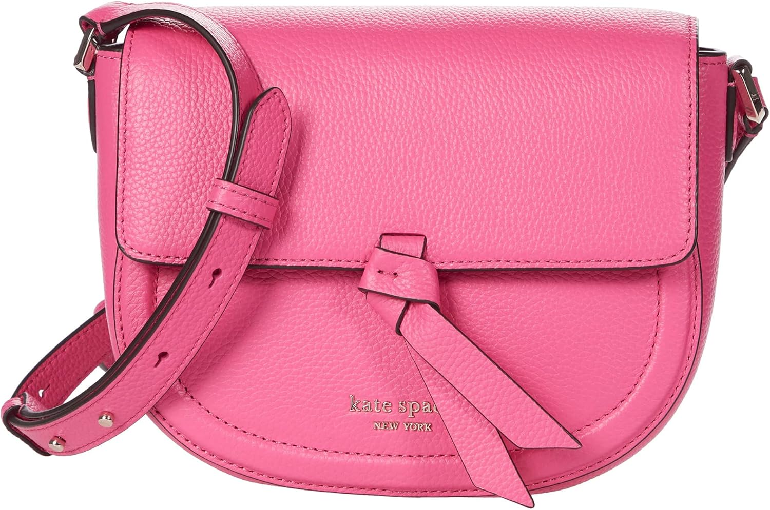 Kate Spade New York Knott Medium Saddle Bag Crushed Watermelon One Size