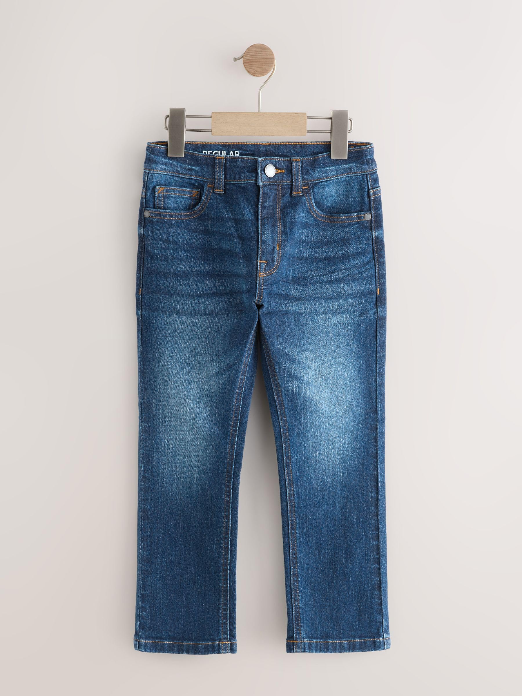 NEXT Ragazzo Confezione da 2 Jeans Regular Elasticizzati