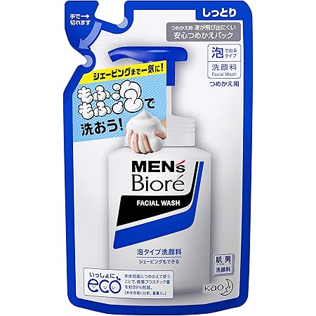 メンズビオレ 泡タイプ洗顔 つめかえ 130ml