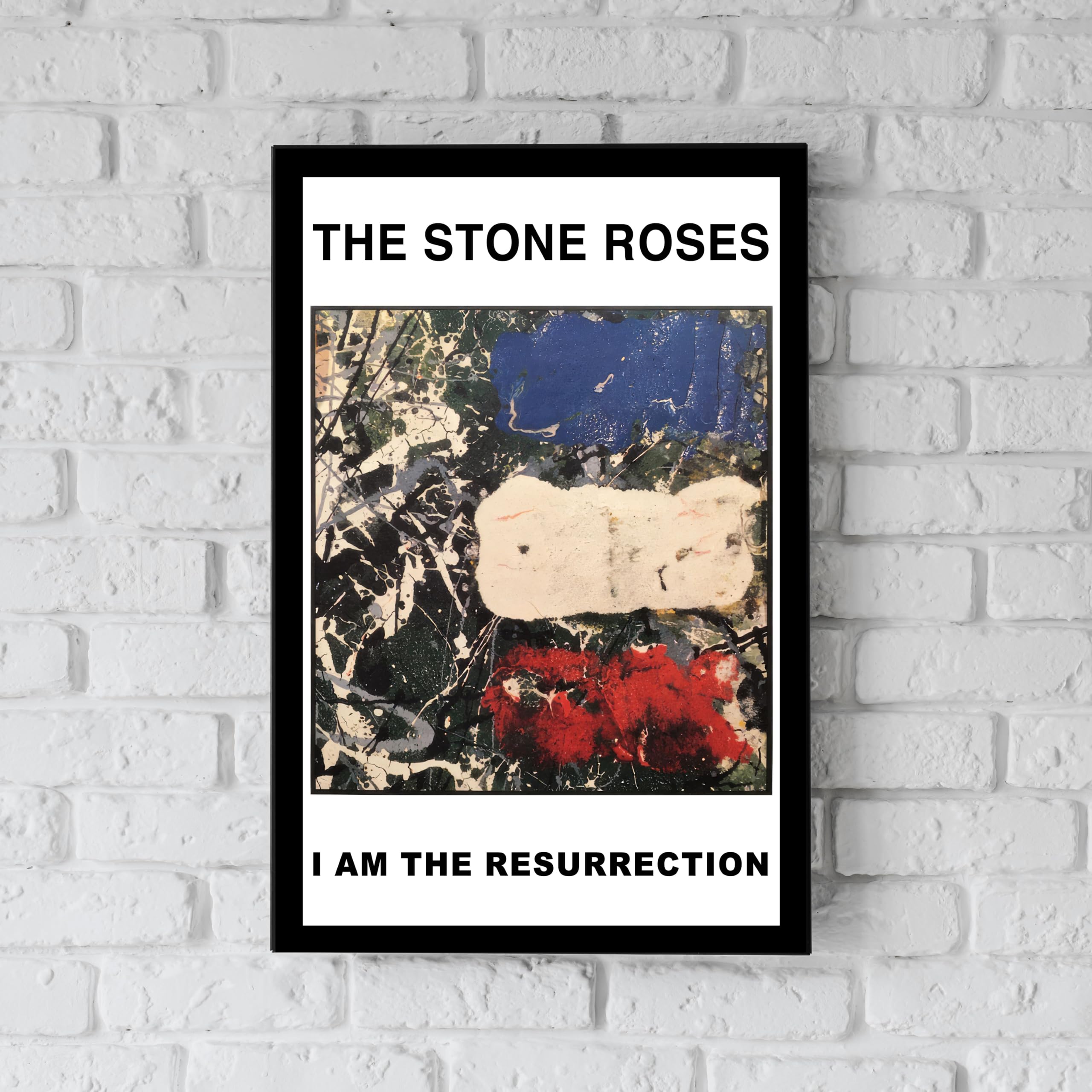 STONE ROSES The - A4 Wall Art Print, record cover 'I am the