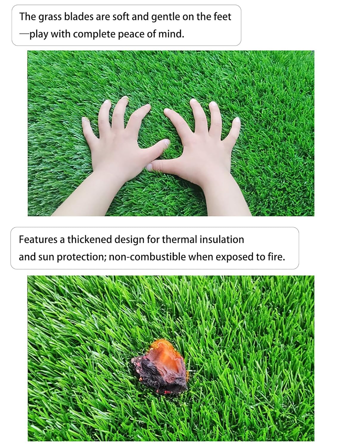 20mm Golf & Sports Turf Mat | Thick Artificial Grass for Putting Green, Backyard, Football, Gym, Indoor/Outdoor Training, Balcony & Lawn Decor(2x6 Meters/6.6x19.7 feet)