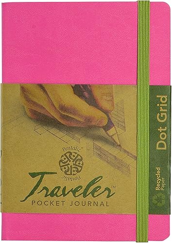 Cuaderno de bocetos Travelers Dot Grid Pentalic Art, libre de ácidos