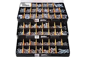 HongWay Screw Assortment Kit with Case