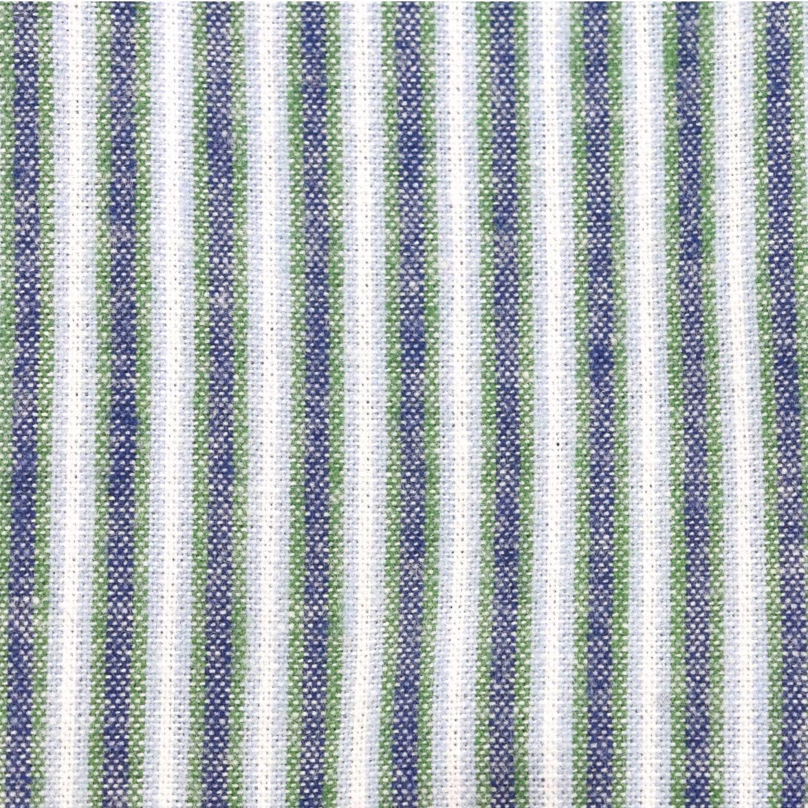 Mens Vintage Style Grandfather Shirt Cotton - Image 6