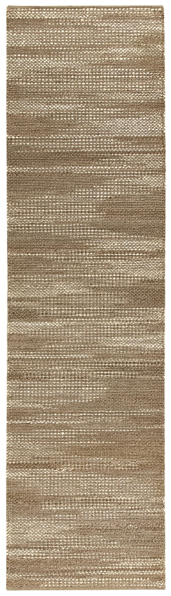 HAMID - Alfombra de Yute Giralda 100% Fibra de Yute Natural, Alfombra Suave y de Alta Resistencia, Tejida a Mano, Alfombra de Salón, Comedor, Dormitorio, Pasillo, Jaspeado (300x80cm)